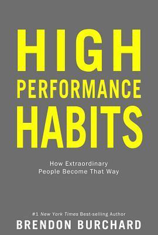 High Performance Habits